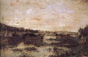 Berthe Morisot Bridge oil painting reproduction